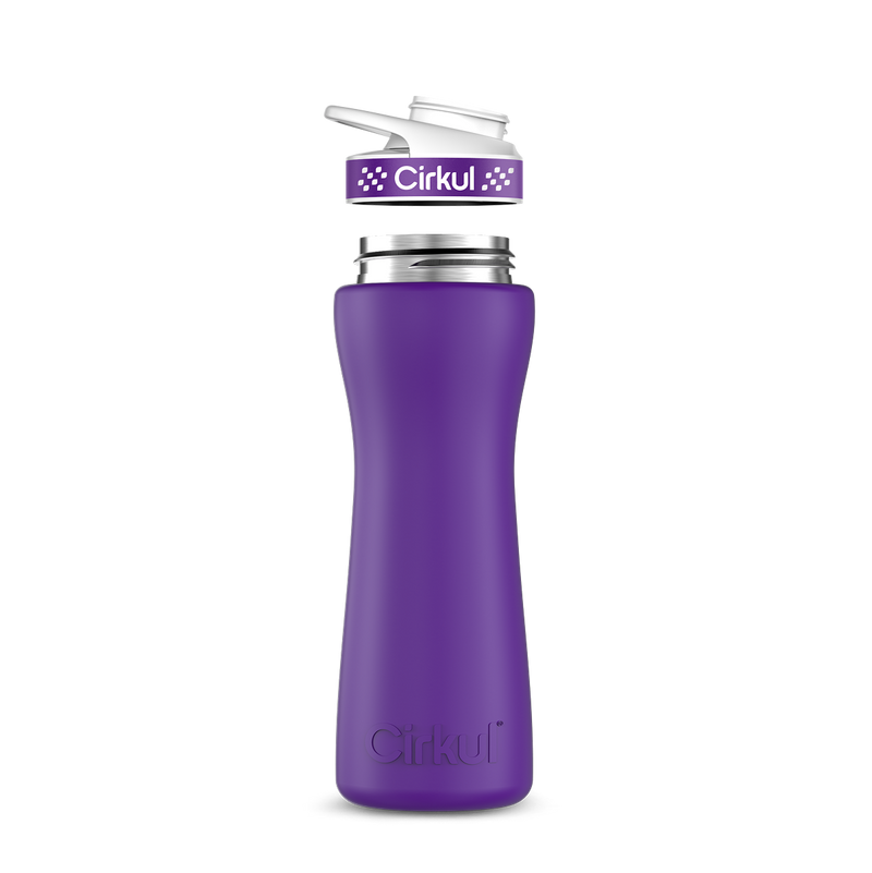 22oz. Stainless Steel Bottle & Comfort Grip Lid 709H