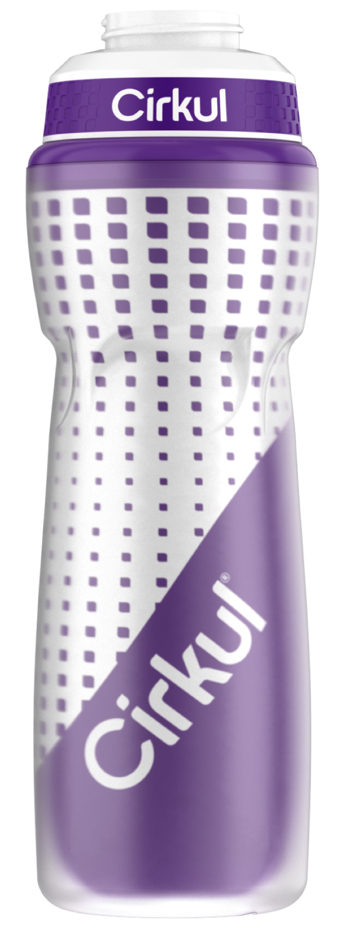 22oz. Insulated Squeeze Plastic Bottle & Sport Lid GADB