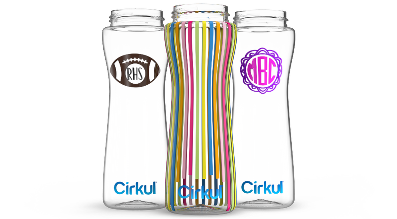 Custom 22oz. Plastic Bottle & Comfort Grip Lid P7YL