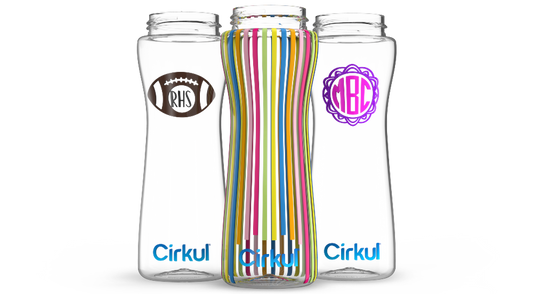Custom 22oz. Plastic Bottle & Comfort Grip Lid P7YL