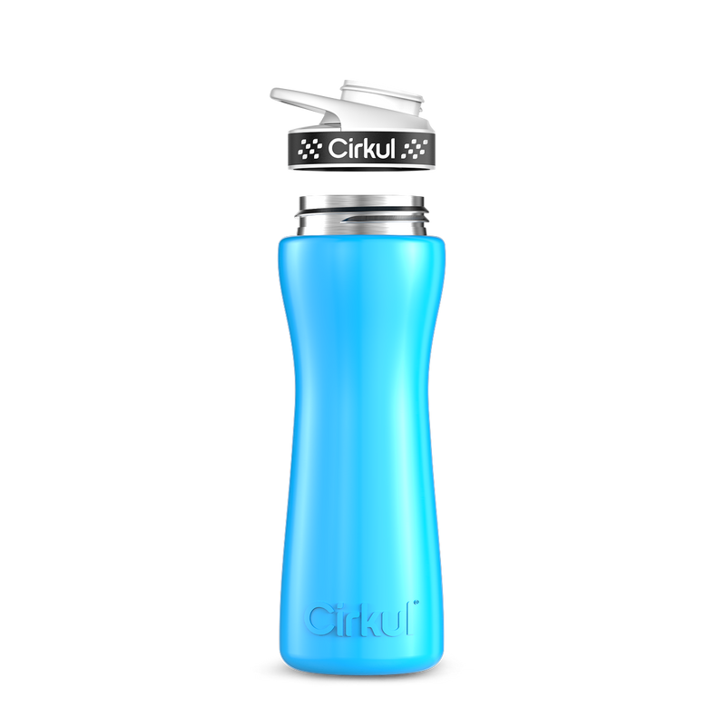 22oz. Stainless Steel Bottle & Comfort Grip Lid 709H