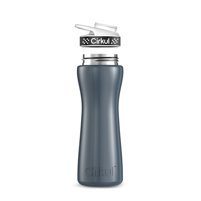 22oz. Stainless Steel Bottle & Comfort Grip Lid 709H