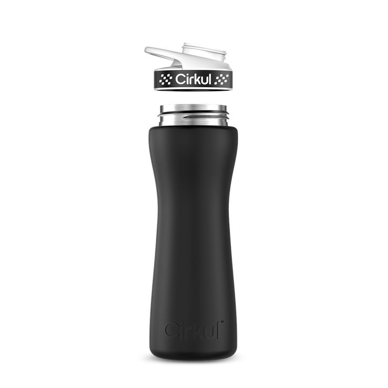 22oz. Stainless Steel Bottle & Comfort Grip Lid 709H