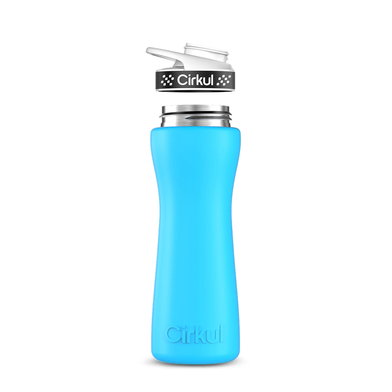 22oz. Stainless Steel Bottle & Comfort Grip Lid 709H