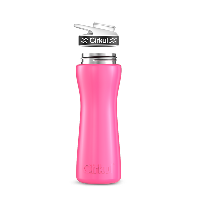 22oz. Stainless Steel Bottle & Comfort Grip Lid 709H