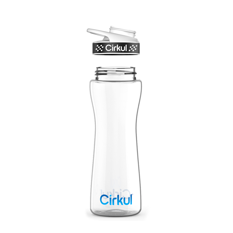 22oz. Plastic Bottle & Comfort Grip Lid DWZ0