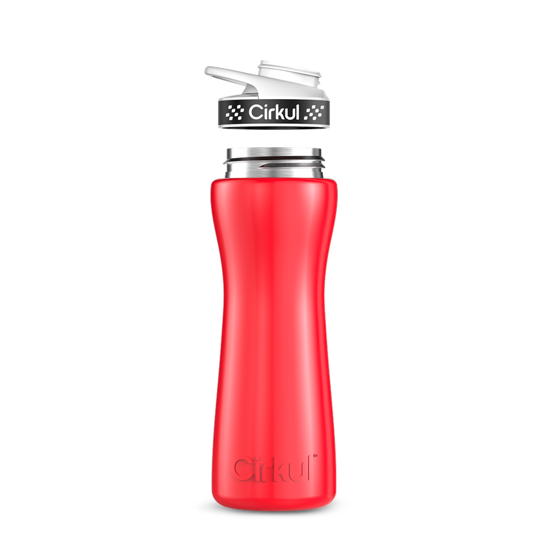 22oz. Stainless Steel Bottle & Comfort Grip Lid 709H