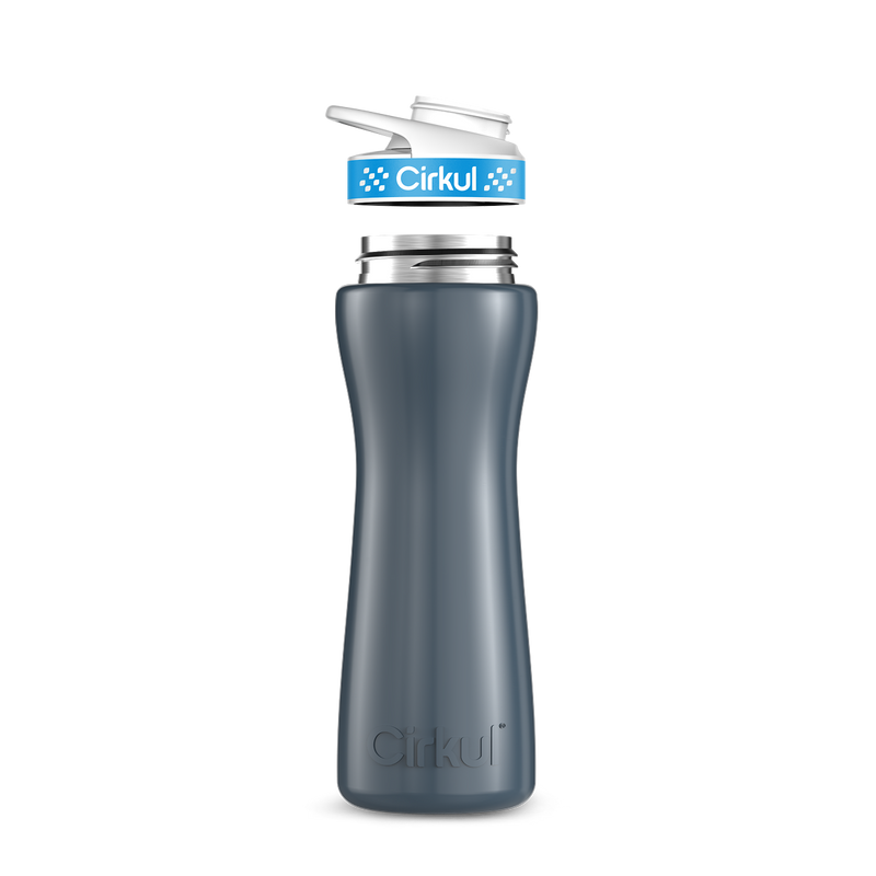22oz. Stainless Steel Bottle & Comfort Grip Lid 709H