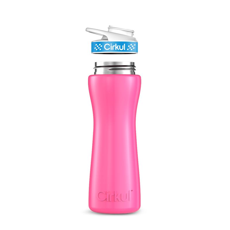 22oz. Stainless Steel Bottle & Comfort Grip Lid 709H