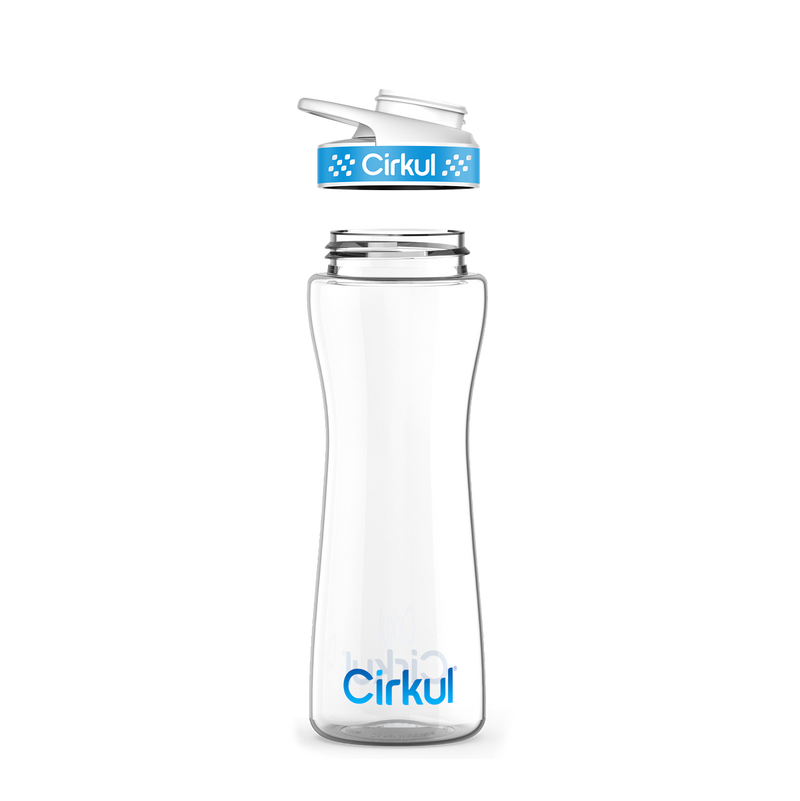 22oz. Plastic Bottle & Comfort Grip Lid DWZ0