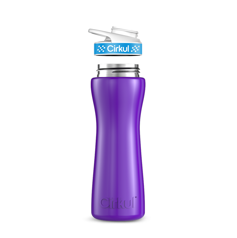22oz. Stainless Steel Bottle & Comfort Grip Lid 709H