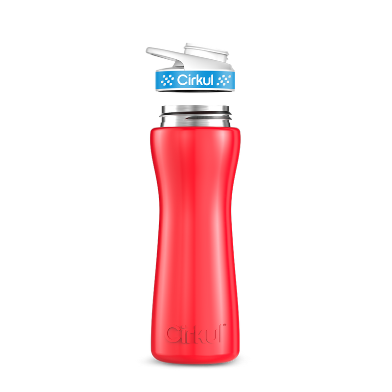 22oz. Stainless Steel Bottle & Comfort Grip Lid 709H