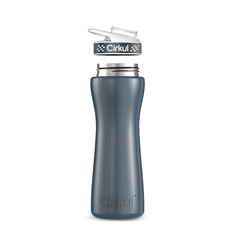 22oz. Stainless Steel Bottle & Comfort Grip Lid 709H
