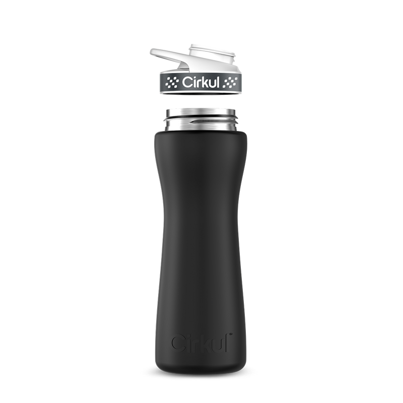22oz. Stainless Steel Bottle & Comfort Grip Lid 709H