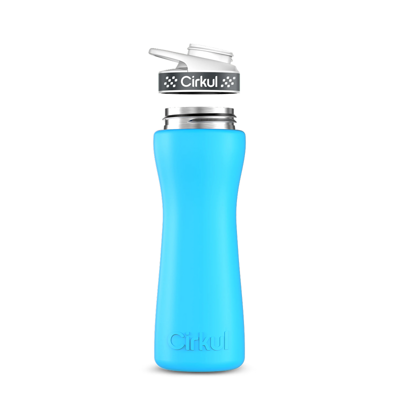 22oz. Stainless Steel Bottle & Comfort Grip Lid 709H