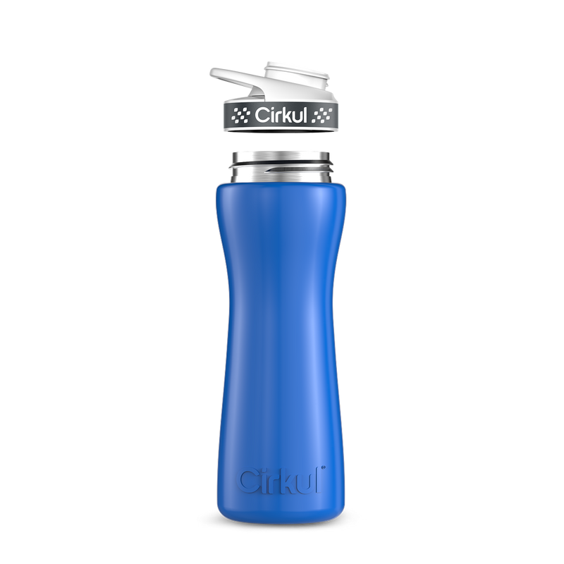 22oz. Stainless Steel Bottle & Comfort Grip Lid 709H
