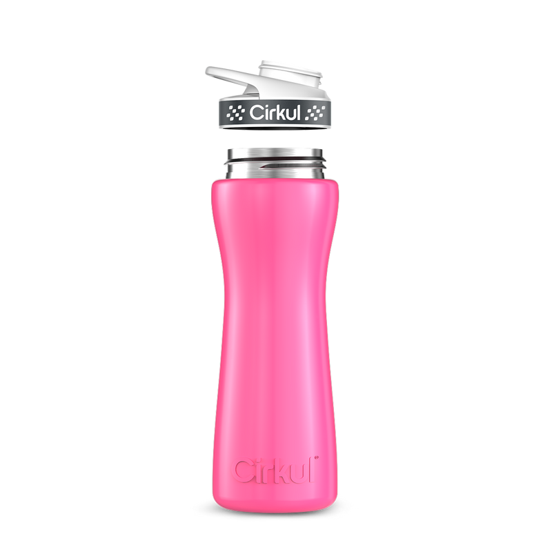 22oz. Stainless Steel Bottle & Comfort Grip Lid 709H