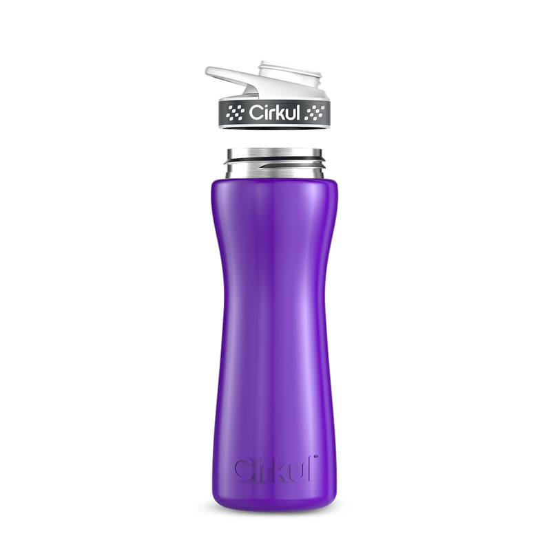 22oz. Stainless Steel Bottle & Comfort Grip Lid 709H