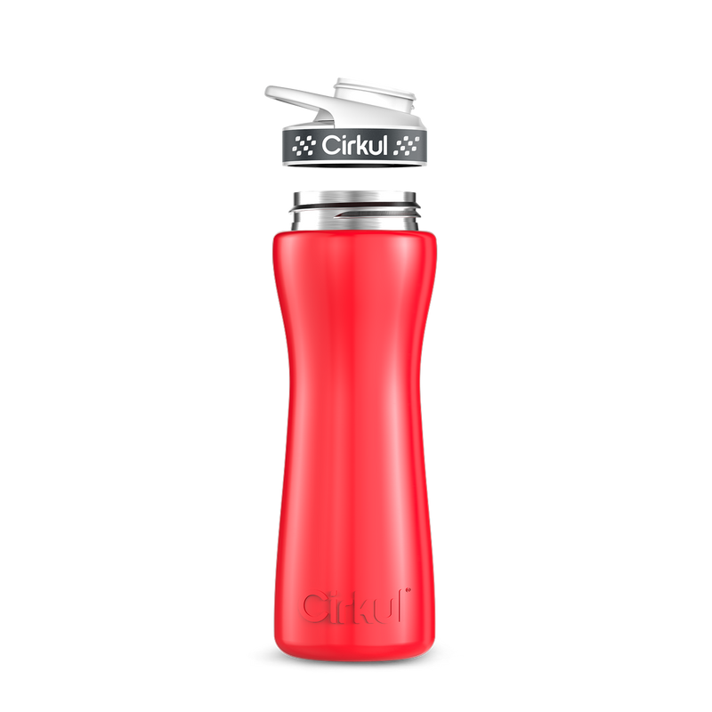 22oz. Stainless Steel Bottle & Comfort Grip Lid 709H