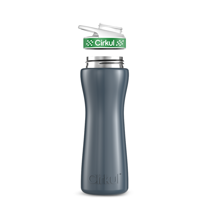 22oz. Stainless Steel Bottle & Comfort Grip Lid 709H