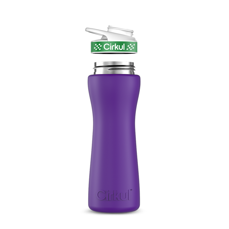 22oz. Stainless Steel Bottle & Comfort Grip Lid 709H