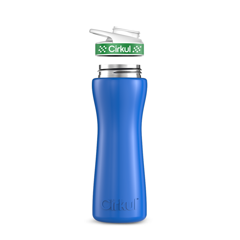 22oz. Stainless Steel Bottle & Comfort Grip Lid 709H