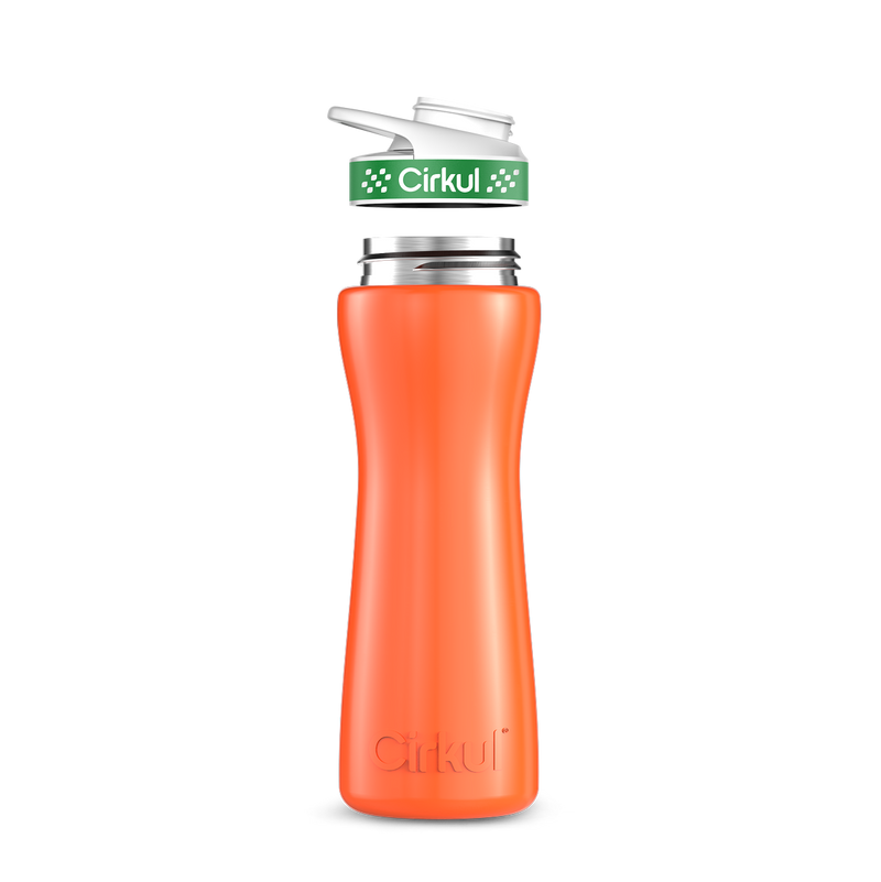 22oz. Stainless Steel Bottle & Comfort Grip Lid 709H
