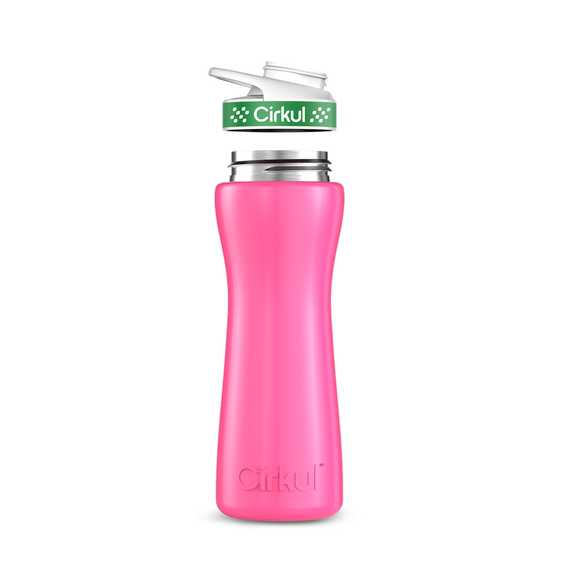 22oz. Stainless Steel Bottle & Comfort Grip Lid 709H