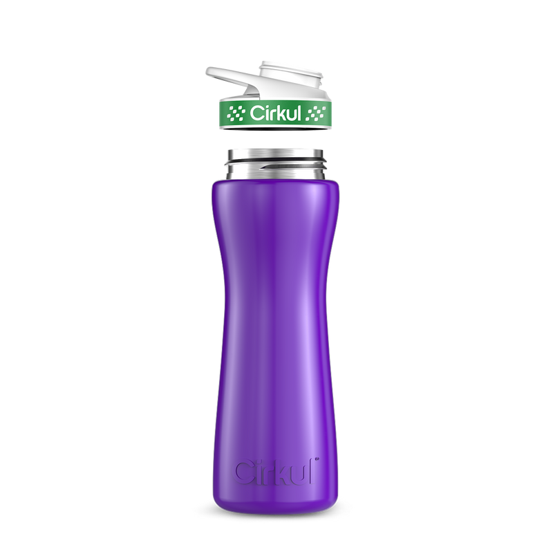 22oz. Stainless Steel Bottle & Comfort Grip Lid 709H