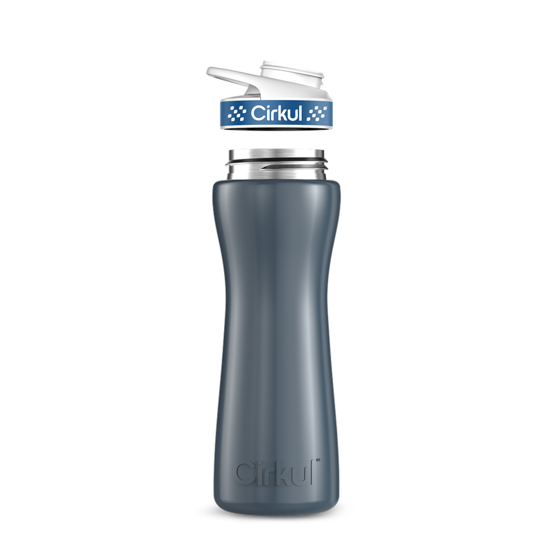 22oz. Stainless Steel Bottle & Comfort Grip Lid 709H