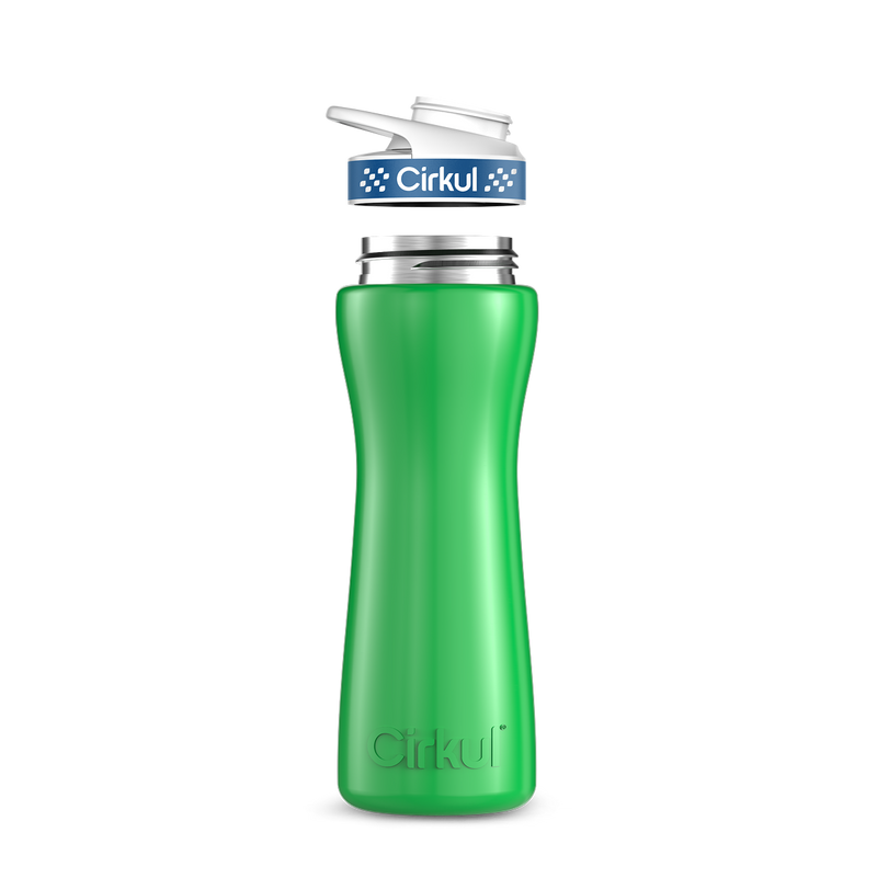 22oz. Stainless Steel Bottle & Comfort Grip Lid 709H