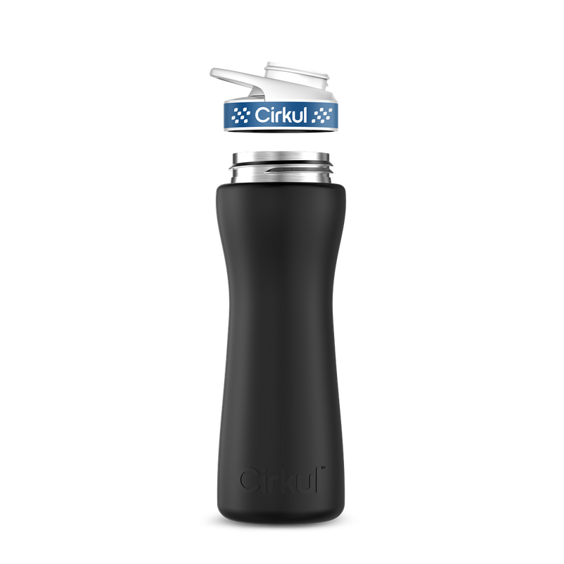22oz. Stainless Steel Bottle & Comfort Grip Lid 709H