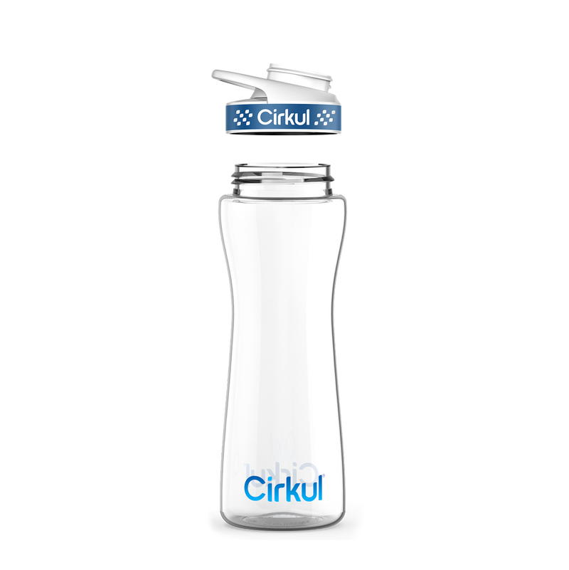 22oz. Plastic Bottle & Comfort Grip Lid DWZ0