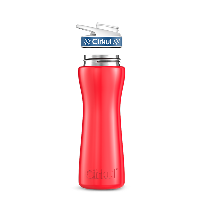 22oz. Stainless Steel Bottle & Comfort Grip Lid 709H