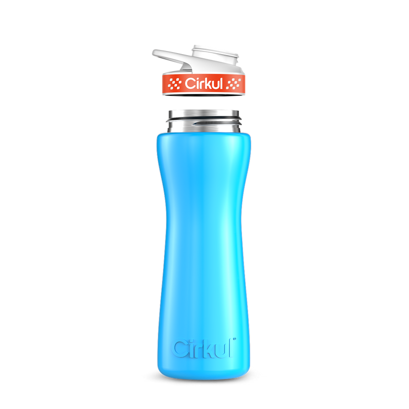22oz. Stainless Steel Bottle & Comfort Grip Lid 709H