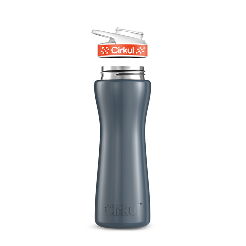 22oz. Stainless Steel Bottle & Comfort Grip Lid 709H