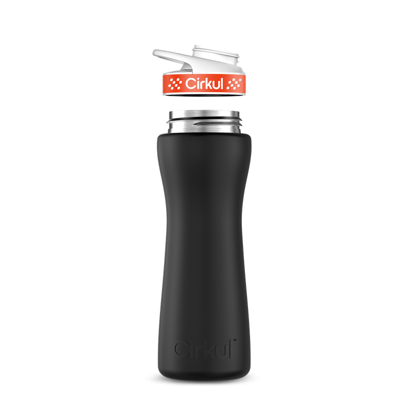 22oz. Stainless Steel Bottle & Comfort Grip Lid 709H