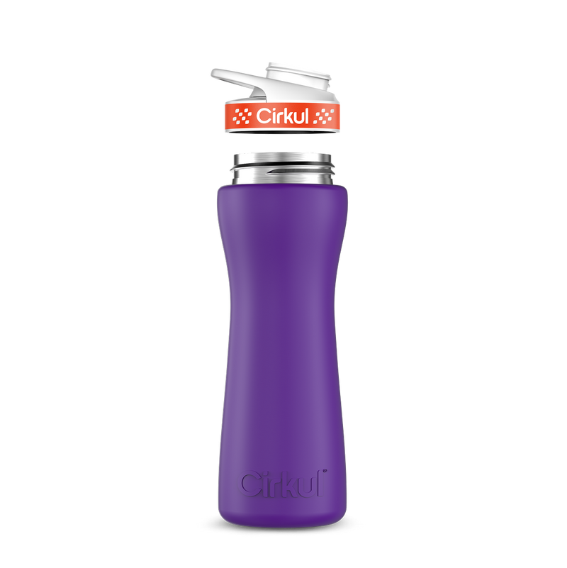 22oz. Stainless Steel Bottle & Comfort Grip Lid 709H