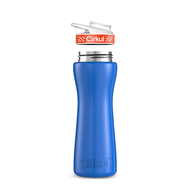 22oz. Stainless Steel Bottle & Comfort Grip Lid 709H