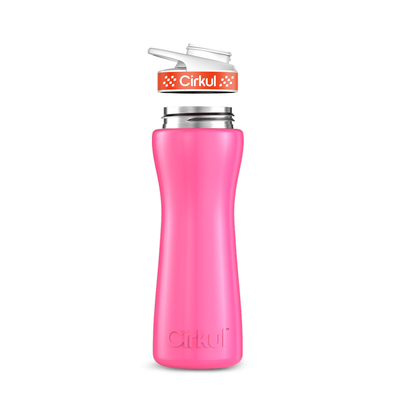 22oz. Stainless Steel Bottle & Comfort Grip Lid 709H