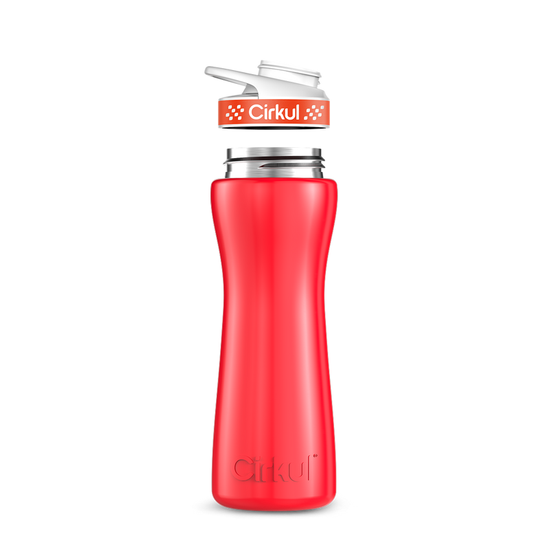22oz. Stainless Steel Bottle & Comfort Grip Lid 709H