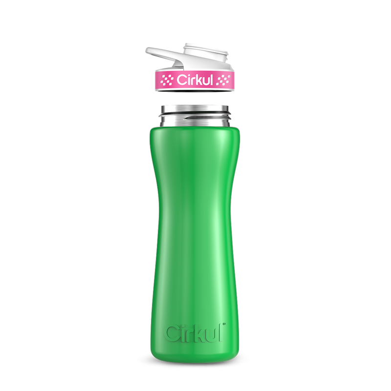 22oz. Stainless Steel Bottle & Comfort Grip Lid 709H