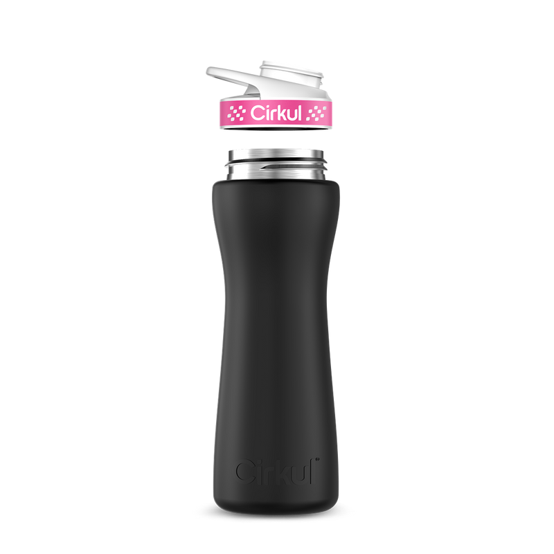 22oz. Stainless Steel Bottle & Comfort Grip Lid 709H