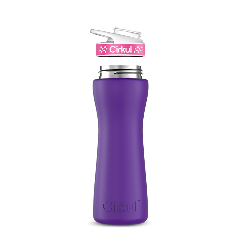 22oz. Stainless Steel Bottle & Comfort Grip Lid 709H