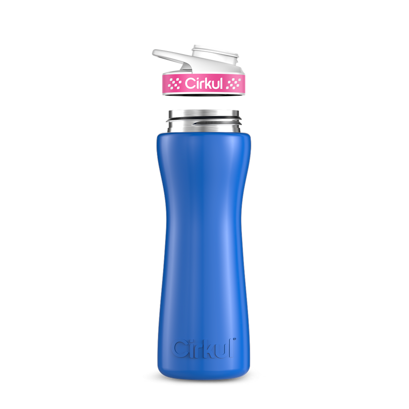 22oz. Stainless Steel Bottle & Comfort Grip Lid 709H
