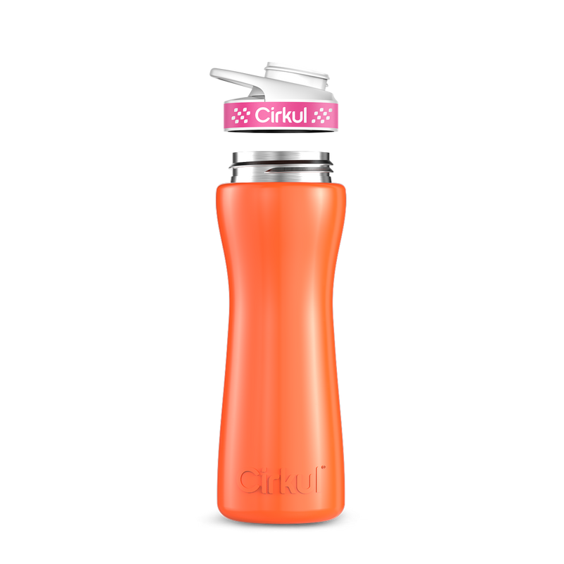 22oz. Stainless Steel Bottle & Comfort Grip Lid 709H