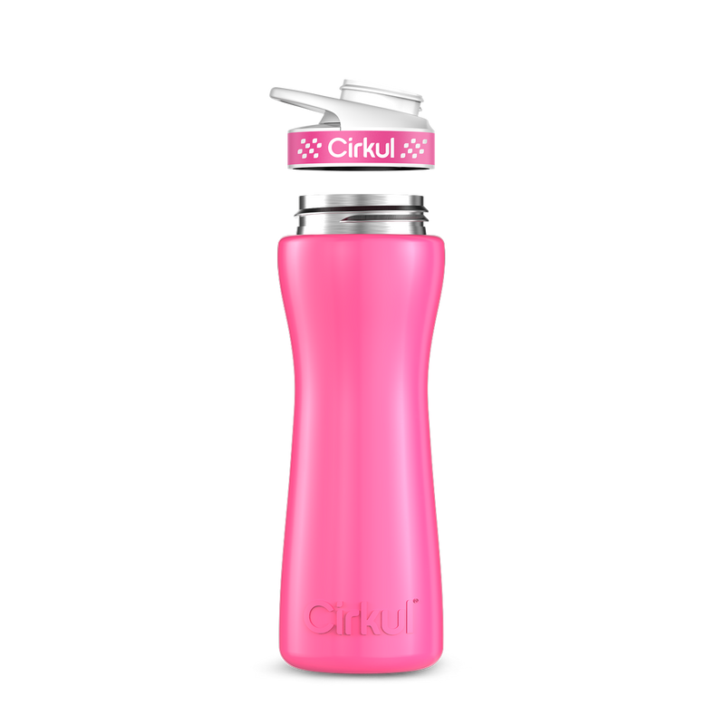 22oz. Stainless Steel Bottle & Comfort Grip Lid 709H