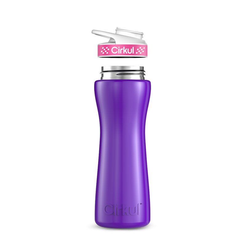 22oz. Stainless Steel Bottle & Comfort Grip Lid 709H