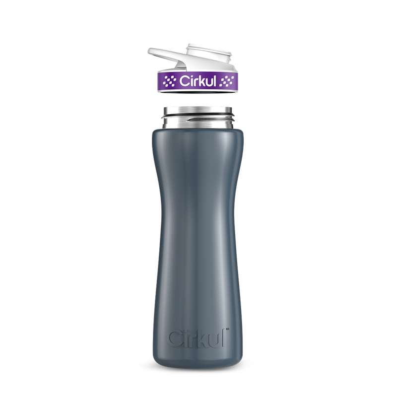 22oz. Stainless Steel Bottle & Comfort Grip Lid 709H
