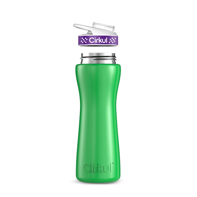 22oz. Stainless Steel Bottle & Comfort Grip Lid 709H